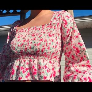 FLORAL BLOUSE💕